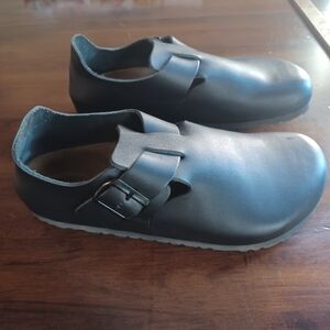 SOLD! Birkenstock London Oiled Leather Black, Sze 42 (9 - 9 1/2 US)